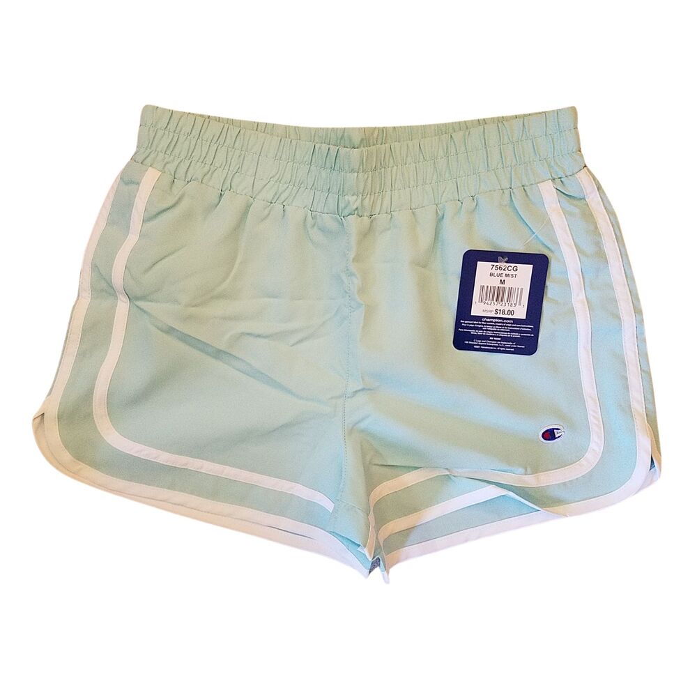 Champion Shorts Girls M (10) Blue Mist Pull-On Athletic - Picture 5 of 7